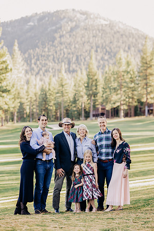 Tahoe Fall Family Photo Session