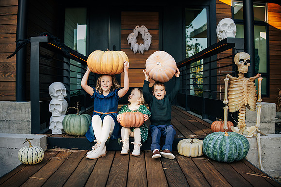 Tahoe fall family photo session