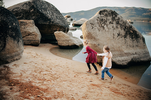 Tahoe Fall Family Photo Session
