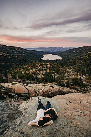 tahoe truckee engagement photo locations