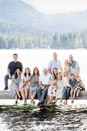 Tahoe Truckee family reunion photographer