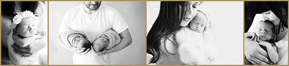 newborn baby Everleigh 6 days old photo session