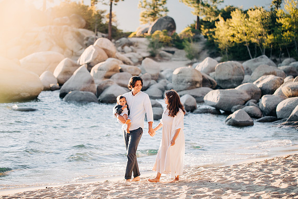 Lake Tahoe family photo session