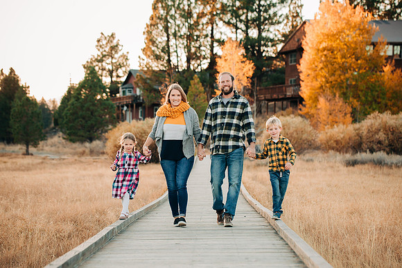 fall family photo session